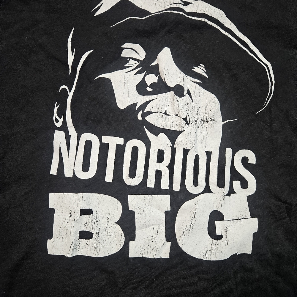 Notorious BIG Graphic Tee THC The Holy Couture Black Size Large - Picture 6 of 7